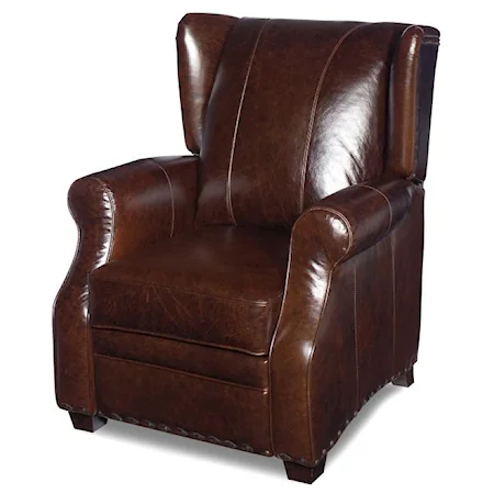 Torri Transitional Push-Back Recliner with Wings